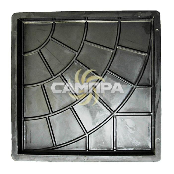 Форма для плитки 72/4 Квадрат Паутина фото 1