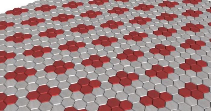 Форма для тротуарной плитки Соты фото 2