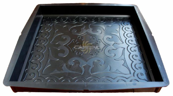 Форма для тротуарной плитки Квадрат Астана 40х40х5 см фото 2