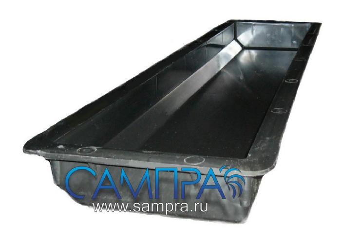 Форма Бордюр тротуарный 100х22х7,5 см фото 1